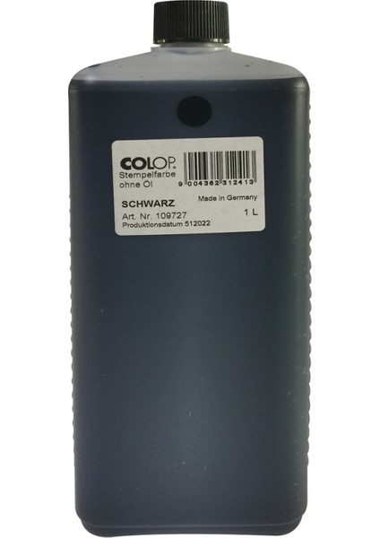 801 1000ML Siyah Mürekkep