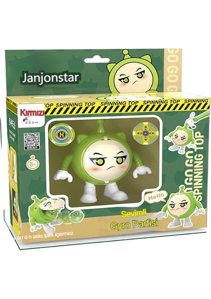 Janjon Star Yeni Senger Yumurta Partisi Halat Gyro Fırlatıcı Çocuk Mancınık Gyro Oyuncak Çekme (Yurt Dışından)