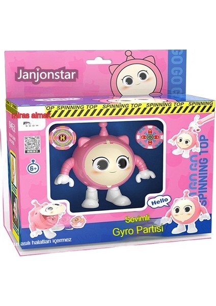 Janjon Star Yeni Senger Yumurta Partisi Halat Gyro Fırlatıcı Çocuk Mancınık Gyro Oyuncak Çekme (Yurt Dışından)