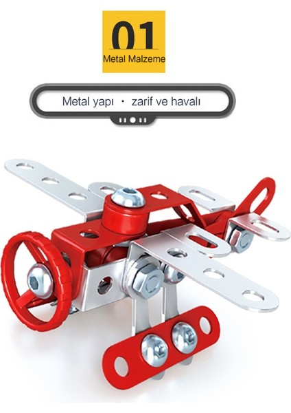 Janjon Star Çocuk Vidalı Oyuncak Montajı 3D Metal Sökme Iş Makinesi Somun Motosiklet Modeli Eğitici Yangın Söndürme Seti (Yurt Dışından) indirimleri