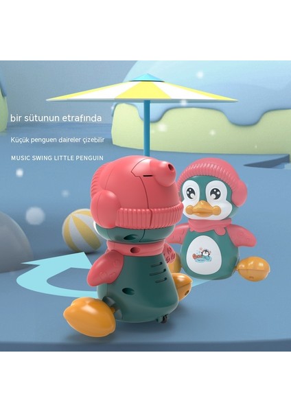 Janjon Star Elektrikli Sallanan Penguen Alkışlar Ses Kontrollü Indüksiyon Hafif Müzik Oyuncak Bebek Öğrenme Emekleme Erken Eğitim Eğitici Oyuncak (Yurt Dışından) fiyatları