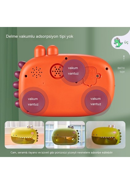 Janjon Star Çocuk Banyo Kabarcık Makinesi Müzik Banyo Köpüğü Oyuncak Güçlü Vantuz Bebek Banyo Oyuncak Kabarcıklar Tükürme (Yurt Dışından) indirimleri