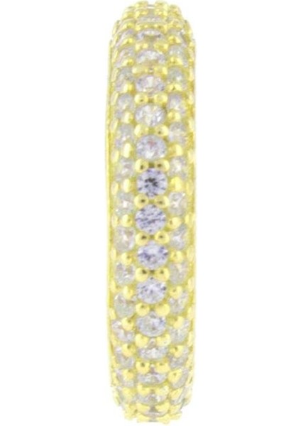 925 Ayar Gümüş Taş İşlemeli Kıkırdak Küpe fiyatları