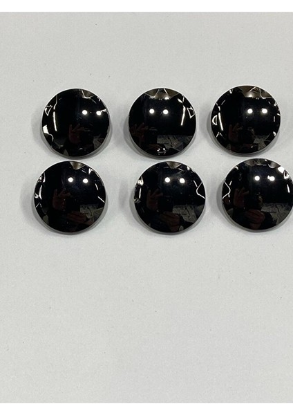 Metal Düğme/trençkot Ceket Boyu/ 6 Lı Set/2,3 CM/JX015/SIYAH fiyatları