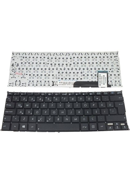 Asus ile Uyumlu Vivobook S200E-CT321H, S200E-RBCLT09, S200E-RHI3T73 Notebook Klavye Siyah Tr