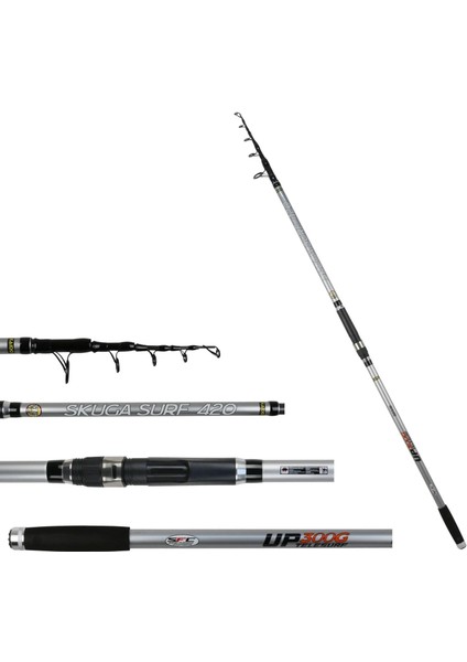 Skuga 420 Surf Olta Kamışı 100-300 G