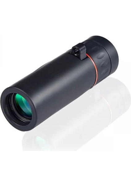 Mini Monoküler Tüm Optik Cam Lens 8x Taşınabilir Teleskop Kamp Kuş Gözlemciliği Top Oyunu Balıkçılık Temel (Yurt Dışından)
