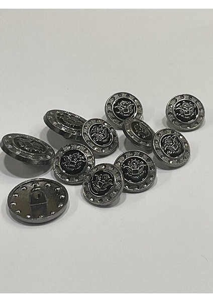 Blazer Ceket Düğmesi / Antrasit Nikel Kaplı fiyatları