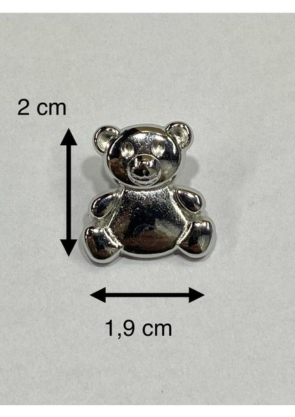 Lüks Bebe Düğmesi / Metal Düğme / 6 Lı Set fırsatları