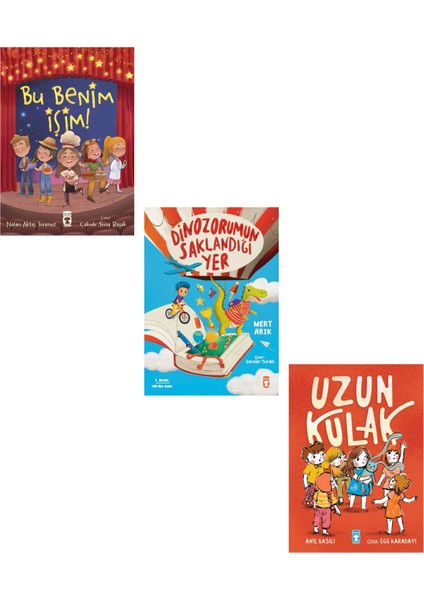 Bu Benim İşim - Uzun Kulak - Dinozorumun Saklandığı Yer 3 Kitap