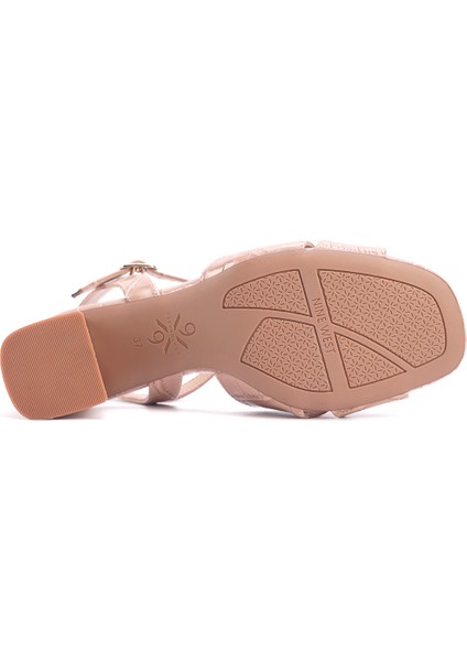 NASIME2 4FX Krem Kadın Comfort Sandalet
