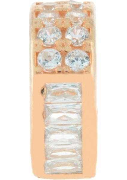 925 Ayar Gümüş Zirkon Taşlı Kıkırdak Küpe fiyatları