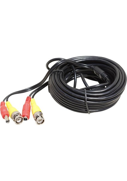 Powermaster Bnc Bnc Cctv Güvenlik Kamerası Kablosu Dişi Erkek Jack Lı 10 Metre Hazır Kablo Kamera Dvr Kablosu
