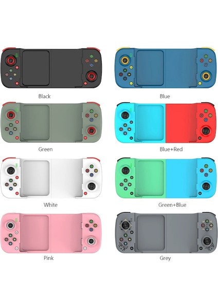 Beyaz Tip-C Teleskopik Cep Telefonu Gamepad Android Bluetooth 5.0 Oyun Denetleyicisi Joystick Nintendo Anahtarı Ps4 Pubg Oyun (Yurt Dışından)