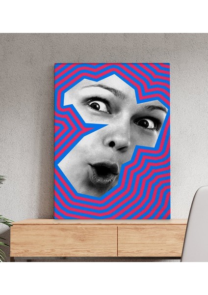 Fantastic Tasarımlı Kanvas Tablo-29 50X70CM Ev Dekorasyonu, Ev Hediyesi