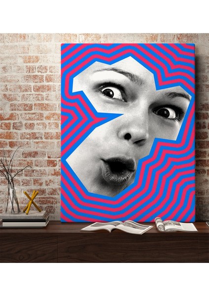 Fantastic Tasarımlı Kanvas Tablo-29 70X100CM Ev Dekorasyonu, Ev Hediyesi