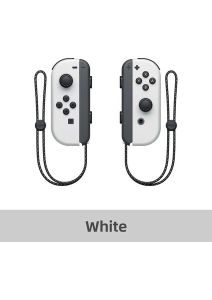 Beyaz Anahtarı Scarlet Menekşe Joy Pad Kablosuz Denetleyici Joystick Bluetooth Gamepad Nintendo Anahtarı Için Sapanlar Ile OLED (Yurt Dışından)
