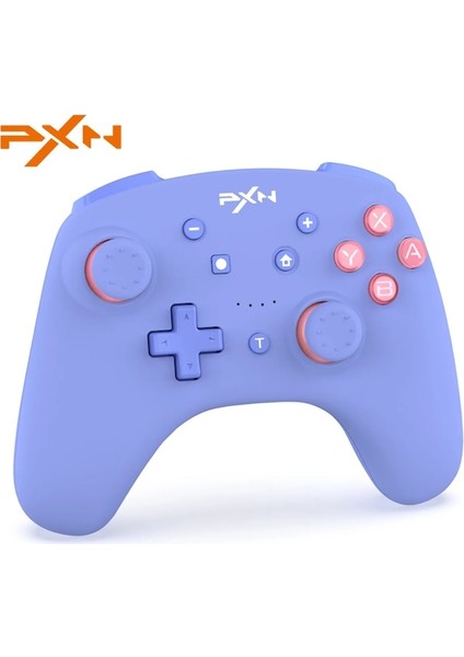 Blue-Pxn 9607X Oyun Denetleyicisi Kablosuz Bluetooth Nintendo Anahtarı/anahtar Lite Kablolu Gamepad Pc Joystick Pc Windows Için Nfc Amibo (Yurt Dışından)