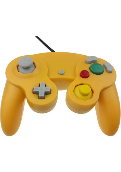 Sarı Kablolu Gamepad Nintendo Ngc Gc Için Gamecube Denetleyicisi Için Wii Wiiu Gamecube Joystick Joypad Oyun Aksesuarı (Yurt Dışından)