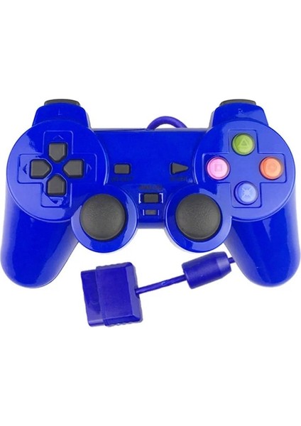 Ps2 Gamepad Için Ps2 Konsol Joystick'i Için Kırmızı Kablolu Bt Denetleyici (Yurt Dışından)