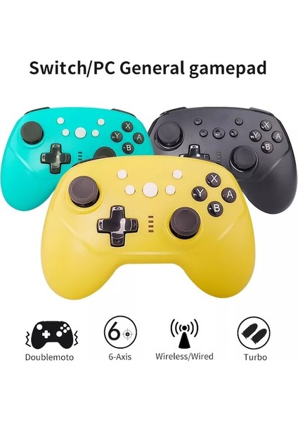 A-Kablosuz Pro Denetleyici Anahtar/anahtar OLED Anahtarı Lite Pc Dizüstü WIN10 Nintendo Anahtarı Denetleyici Uzaktan Gamepad Joystick (Yurt Dışından)