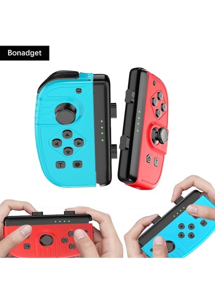 Siyah-Joypad Anahtarı Joystick Denetleyici 6 Eksen Gyro Kablosuz Gamepad Turbo Joy Con Ile Nintendo Anahtarı Denetleyicisi Için Anahtar Kontrolü (Yurt Dışından)