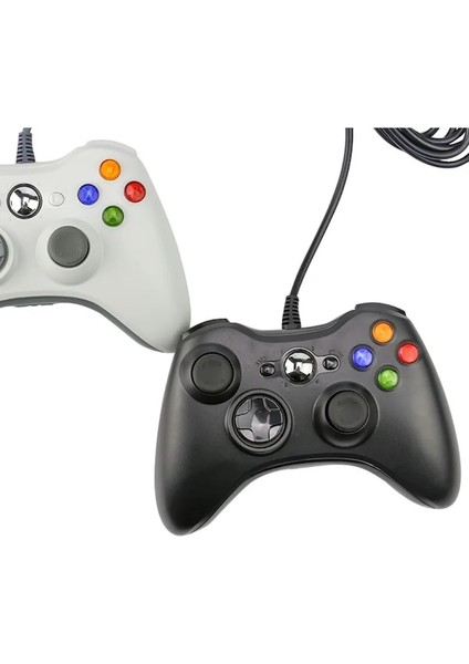 Windows 7 8 10 Için Resmi Microsoft Pc Denetleyicisi Için Xbox 360 Denetleyici Joystick Için Mavi USB Kablolu Gamepad (Yurt Dışından)