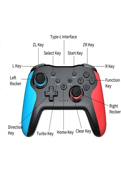 Kristal SIYAH-MG25Z Kablosuz Denetleyici Bluetooth Gamepad Nintendo Anahtarı Pc Ps3 Joystick Çift Titreşim Gamepad Profesyonel Gecikme Ücretsiz (Yurt Dışından)