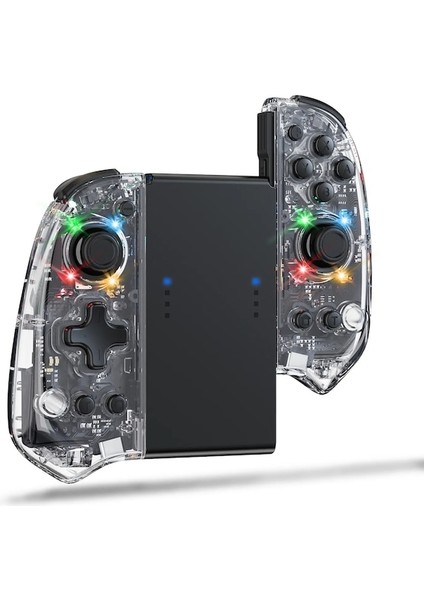 YS14-NINTEND Anahtarı Için Kablosuz Denetleyici Ns Joypad Oyun Kolu Kavrama Sol ve Sağ Joystick Bluetooth Gamepad Ile Uyandırma (Yurt Dışından)