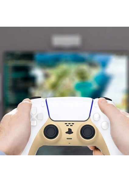 Blue-1pc Ps5 Kolu Dekoratif Şerit Trim Şerit Dekorasyon Kapak Ps5 Denetleyici Joystick Dekoratif Kabuk Için (Yurt Dışından) indirimleri