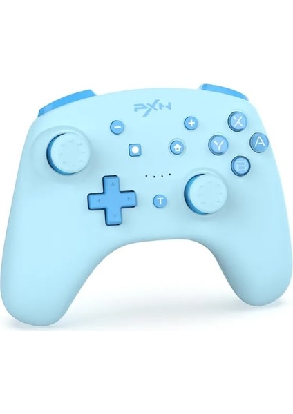 Sky Blue-Pxn 9607X Bluetooth Oyun Denetleyicisi Kablosuz Gamepad Nintendo Switch/ıos 16+/pc Windows 7/8/10/11 Çift Titreşim Joystick (Yurt Dışından)