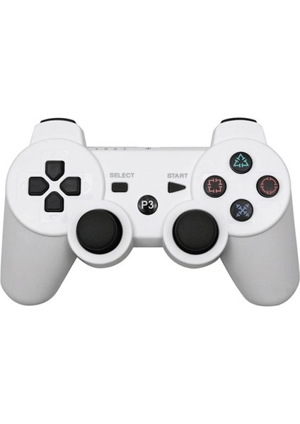 Beyaz-Sony Ps3/pc Denetleyici Desteği Play Station 3 Joystick Konsolu Için Bluetooth Kablosuz Gamepad Controle (Yurt Dışından)