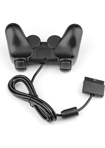 Kablolu Analog Denetleyici Gamepad Joystick Joypad Sony Playstation Ps2 Ps1 Ps One Psx Konsolu Çift Şok Titreşim (Yurt Dışından)