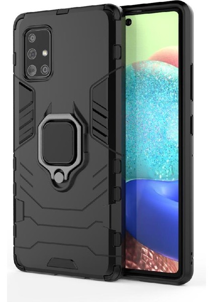 Samsung Galaxy A71 5g 360 Dönen Halka TeIefon Kılıfı (Yurt Dışından)