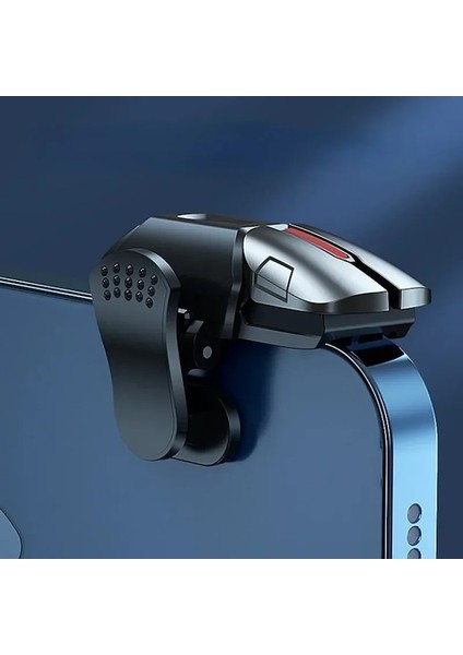 Set 3-G21 Telefon Android Oyun Denetleyicisi Cep Telefonu Oyunu Tetik Gamepad Joystick 6-Parmak Amaç Çekim L1 R1 Anahtar Düğmesi (Yurt Dışından)
