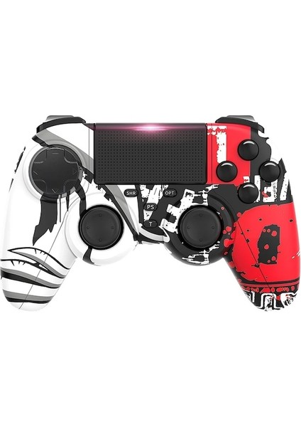 Sony Ps4/ıos/android/pc/ıpad Için Gümüş Kablosuz Denetleyici Bluetooth Uyumlu Gamepad Joystick (Yurt Dışından)