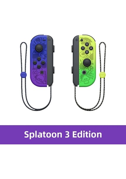 Splatoon 3-Switch Joy Pad Kablosuz Denetleyici Joystick Bluetooth Gamepad Nintendo Anahtarı Için Sapanlar Ile OLED (Yurt Dışından)
