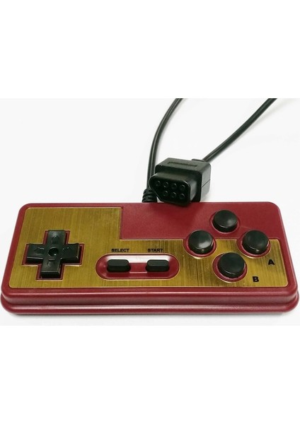7 Pin-7 Pin 9 Pin 15 Pin Fiş Kablosu Gamepad Oyun Denetleyicisi Için 8 Bit Video Oyun Konsolu Turbo Ab Düğmesi Ile (Yurt Dışından)