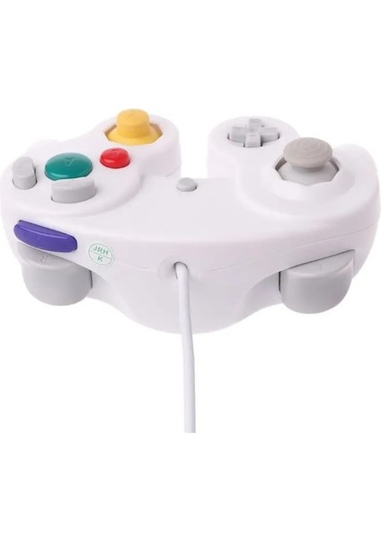 W-Ngc Kablolu Oyun Denetleyicisi Gamecube Gamepad, Gc Bağlantı Noktalı Wıı Video Oyun Konsolu Kontrolü Için (Yurt Dışından)