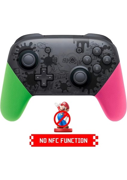 Pro Denetleyici 4-Wireless Bluetooth Gamepad Nintendo Anahtarı Aksesuarları Için Pro Denetleyici Joystick Anahtarı Oyun Konsolu Için 6 Eksenli Kolu (Yurt Dışından)