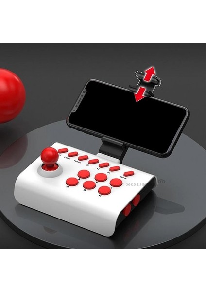 Siyah-Taşınabilir Joystick 3 Bağlantı Modu Arcade Stick Denetleyici Hassas Hassas Destek Switch/ps4/ps3 Için Turbo Seri Gönderim (Yurt Dışından)