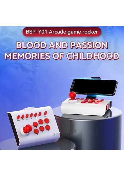 Siyah-Taşınabilir Joystick 3 Bağlantı Modu Arcade Stick Denetleyici Hassas Hassas Destek Switch/ps4/ps3 Için Turbo Seri Gönderim (Yurt Dışından)
