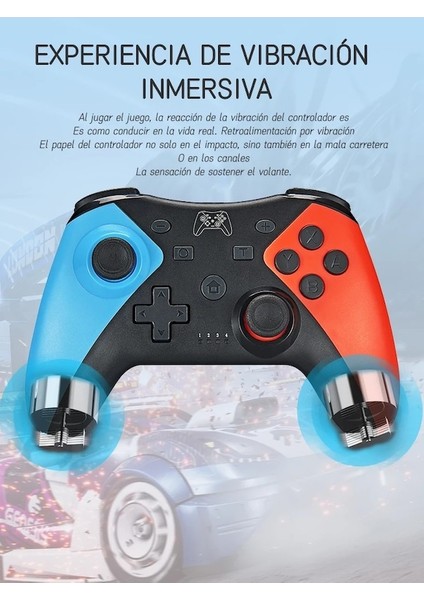 Bk Wt Kutusu Ile Bluetooth Uyumlu Turbo Gamepad Nintendo Ns-Switch Ns Anahtarı OLED Konsol Kablosuz USB Joystick Anahtarı Pro Denetleyici (Yurt Dışından)