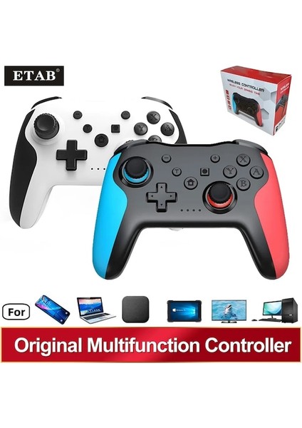 NS009NNS Kutusu-Kablosuz Denetleyici Bt Nintendo Anahtarı Pro Pc Ps3 Tv Kutusu Joystick Gamepad Nfc Profesyonel Gecikmesiz Gamepad (Yurt Dışından)