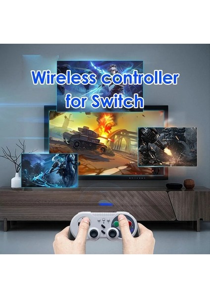 1 Adet Black-1/2pcs Kablosuz Gamepad Oyun Konsolu Denetleyici Joystick Nintendo Anahtarı Pc Için Çift Motorlu Titreşim Turbo Fonksiyonu (Yurt Dışından) fiyatları