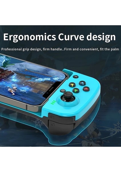Pembe-Kablosuz Bt 5.0 Cep Telefonu Android Ios Için Gerilebilir Oyun Denetleyicisi Gamepad Joystick Ps4 Anahtarı Pc Için Geri Çekilebilir Gamepad (Yurt Dışından)