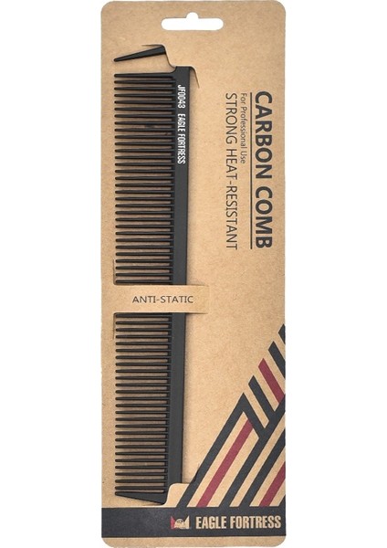 Eagle Fortress Karbon Tarak Isıya Dayanıklı Bakım Tarağı JF0043 - Salon Tasarımcıları (Yurt Dışından) modelleri