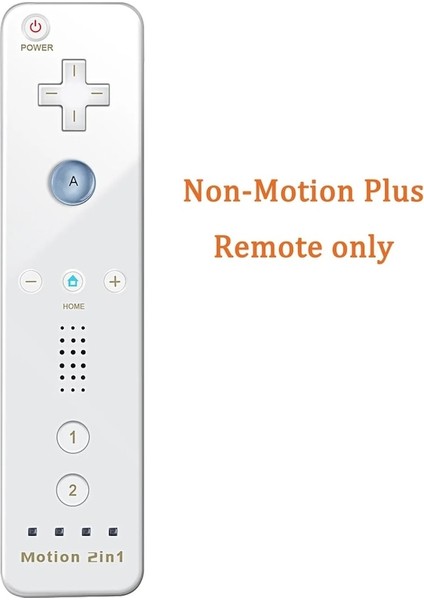 W Uzaktan Hareket Yok-Nintendo Wii Denetleyicisi Için Dahili Motion Plus Uzaktan Kumanda Wii Remote Nunchuck Wii Motion Plus Denetleyici Kablosuz Gamepad Kontrolü (Yurt Dışından)