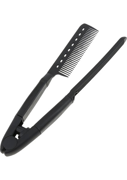 Çok Işlevli Düzleştirici Saç Tarağı, V Şekilli Kolay Saç Şekillendirici Tarak Fırçası (Yurt Dışından)
