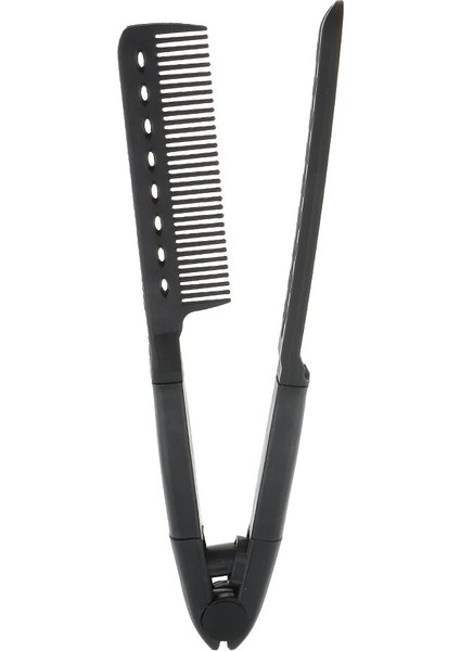 Çok Işlevli Düzleştirici Saç Tarağı, V Şekilli Kolay Saç Şekillendirici Tarak Fırçası (Yurt Dışından) fırsatları